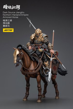 Dark Source JiangHu Northern Hanland Empire Armored Horse - Premium action figure - $46.99