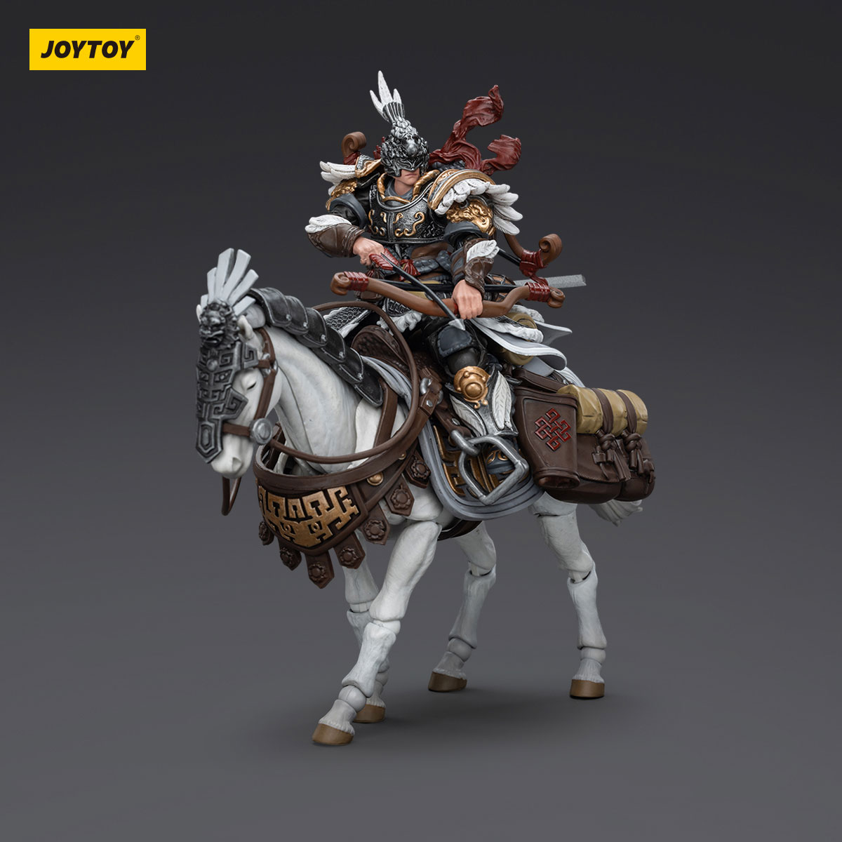 Dark Source JiangHu Northern Hanland Empire White Feather Armored Horse - view 8