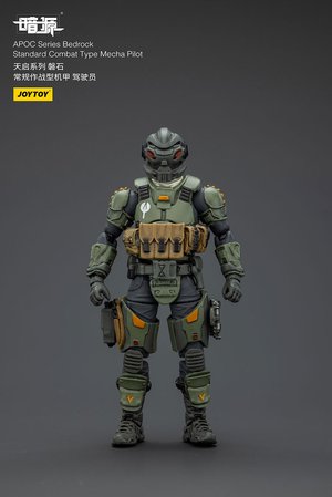 APOC Series Bedrock Standard Combat Type Mecha Pilot - Premium action figure - $17.99