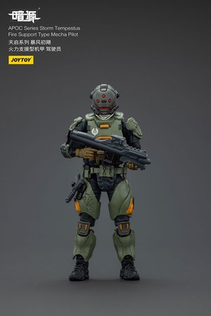 APOC Series Storm Tempestus Fire Support Type Mecha Pilot - Premium action figure - $17.99