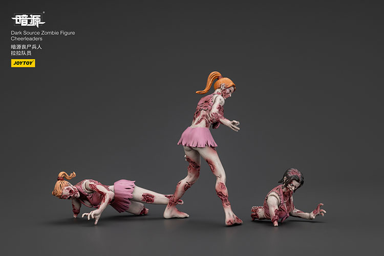Dark Source Zombie Figure CheerLeaders - view 3