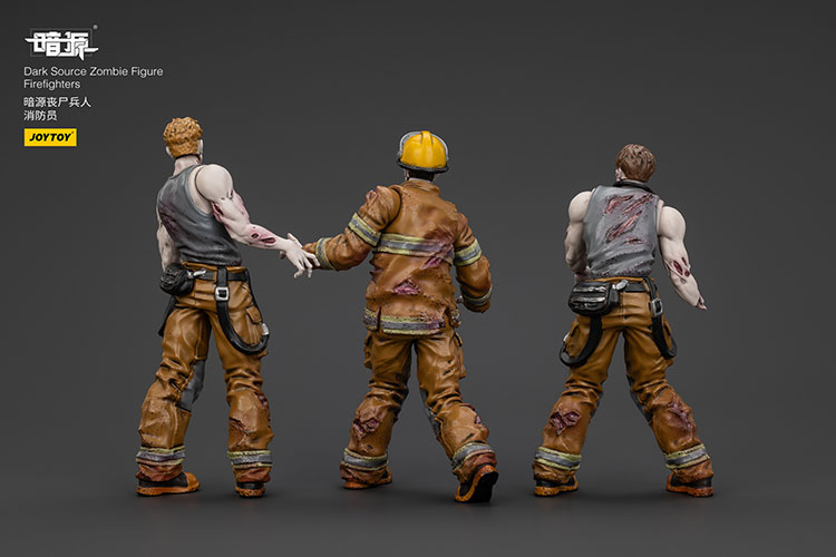 Dark Source Zombie Figure Firefighters - view 2