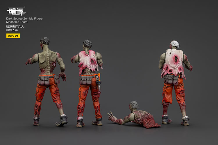 Dark Source Zombie Figure Mechanic Team - view 2