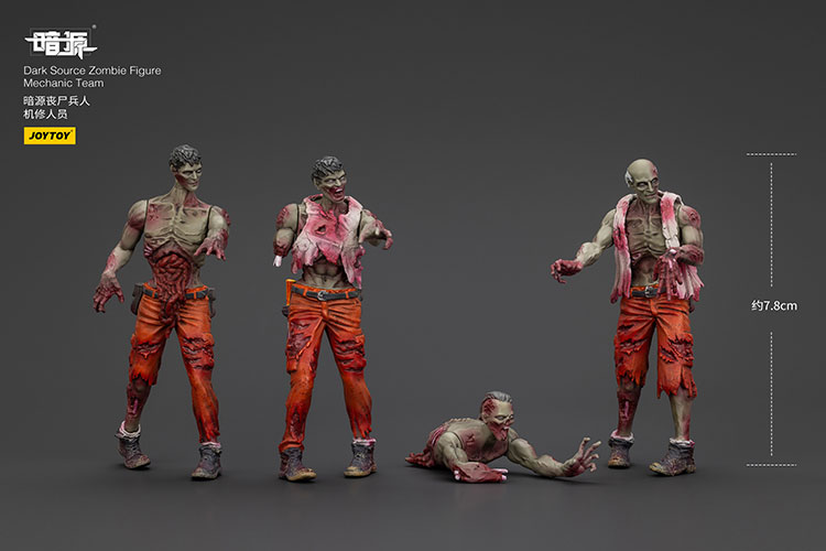 Dark Source Zombie Figure Mechanic Team - view 4