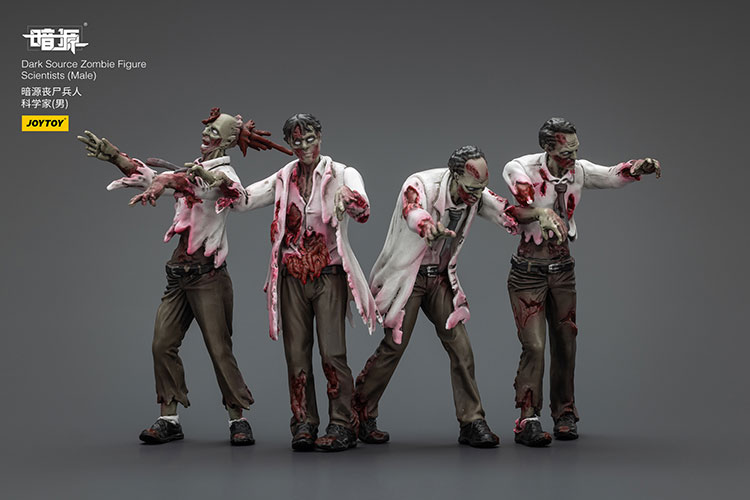 Dark Source Zombie Figure Scientists (Male) - main product image