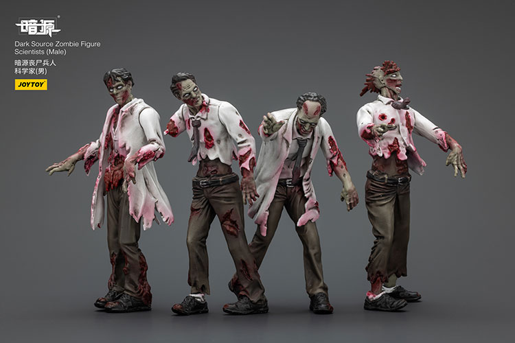 Dark Source Zombie Figure Scientists (Male) - view 3