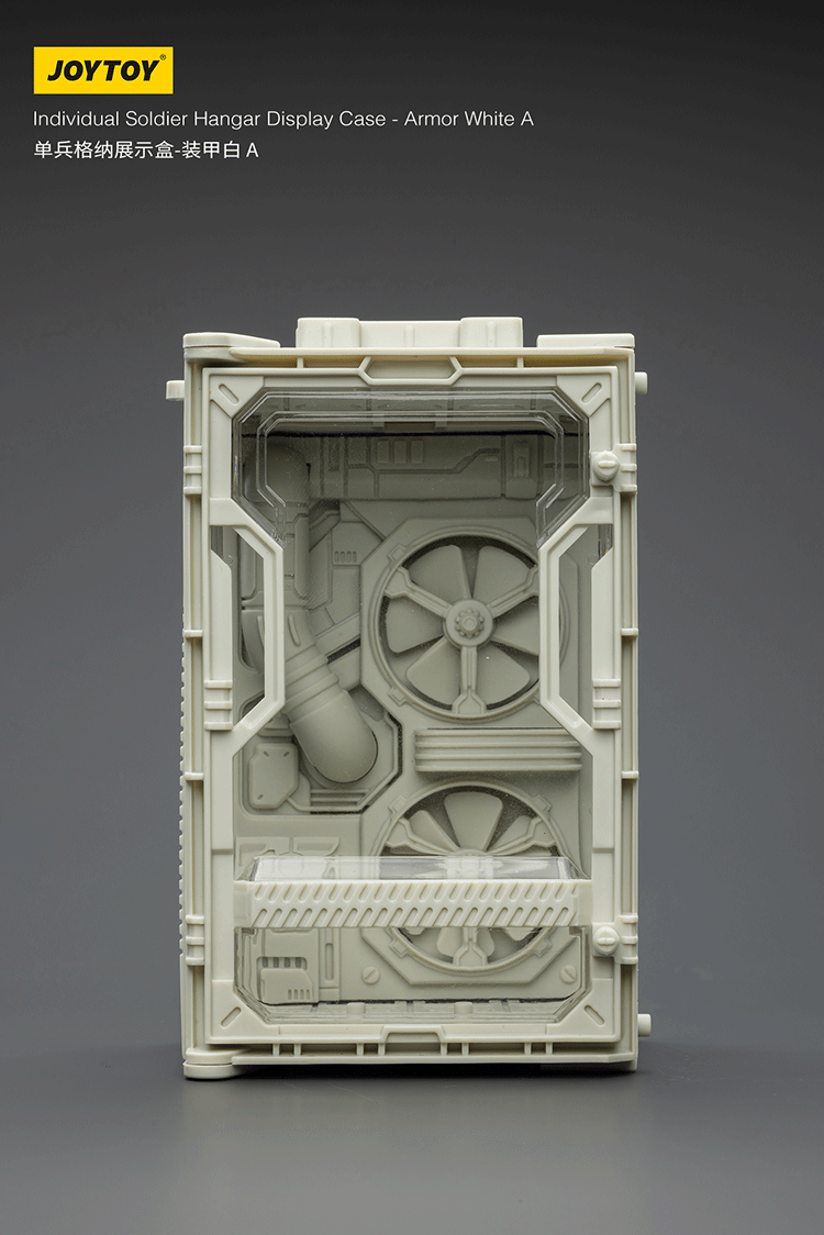 Individual Soldier Hangar Display Case - Armor White A - main product image
