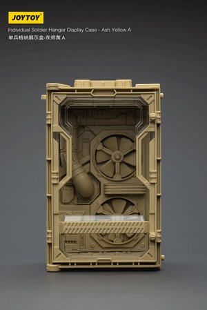 Individual Soldier Hangar Display Case - Ash Yellow A - Premium action figure - $9.99