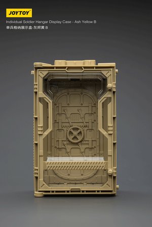Individual Soldier Hangar Display Case - Ash Yellow B - Premium action figure - $9.99