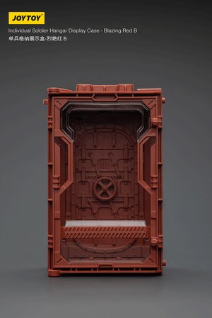 Individual Soldier Hangar Display Case - Blazing Red B - Premium action figure - $9.99