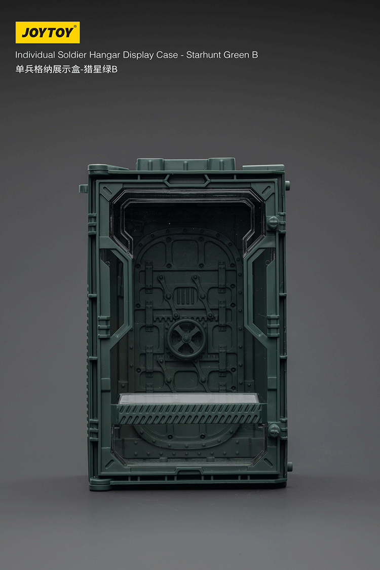 Individual Soldier Hangar Display Case - Starhunt Green B - main product image