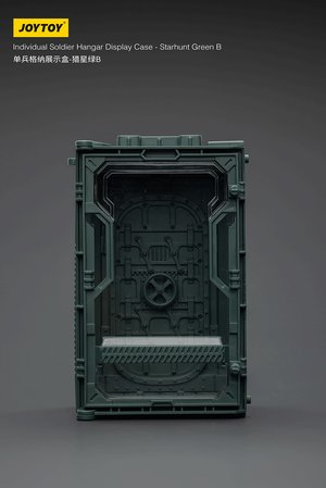 Individual Soldier Hangar Display Case - Starhunt Green B - Premium action figure - $9.99