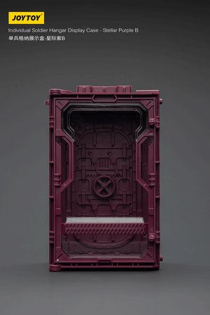 Individual Soldier Hangar Display Case - Stellar Purple B - Premium action figure - $9.99