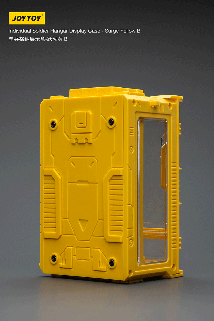 Individual Soldier Hangar Display Case - Surge Yellow B - view 2