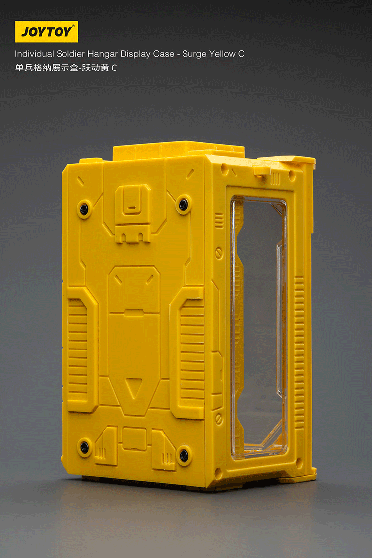 Individual Soldier Hangar Display Case - Surge Yellow C - view 2