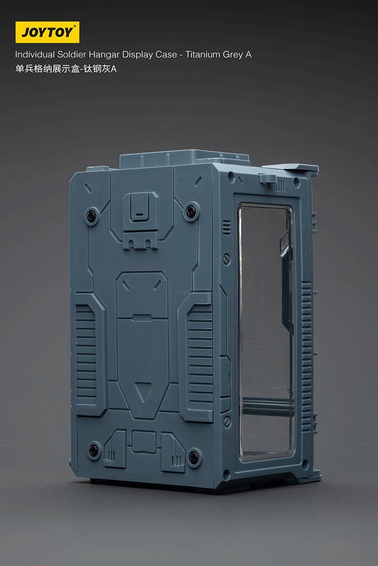 Individual Soldier Hangar Display Case - Titanium Grey A - view 2