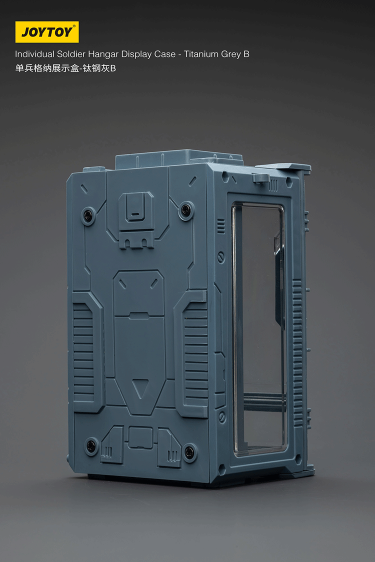 Individual Soldier Hangar Display Case - Titanium Grey B - view 2