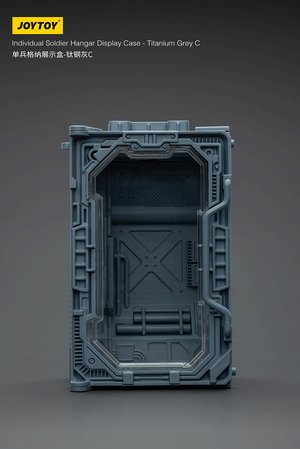 Individual Soldier Hangar Display Case - Titanium Grey C - Premium action figure - $9.99