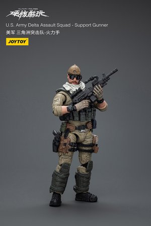 U.S. Army Delta Assault Squad-Support Gunner - Premium action figure - $19.99