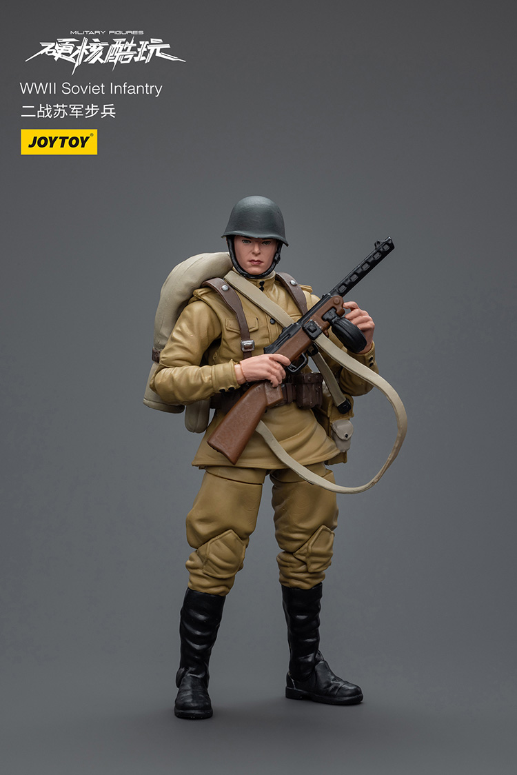WWII Soviet Infantry - view 3