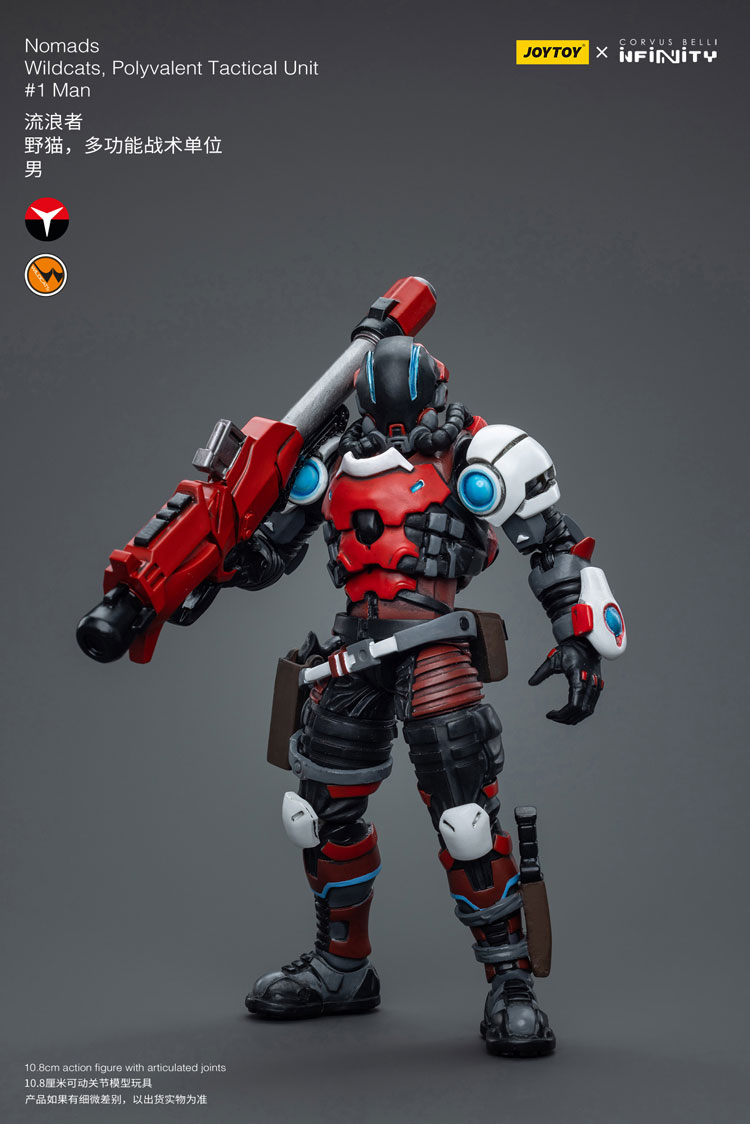 Nomads Wildcats, Polyvalent Tactical Unit #1Man - view 3