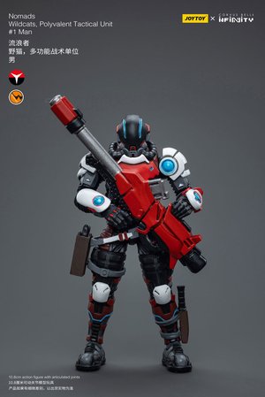 Nomads Wildcats, Polyvalent Tactical Unit #1Man - Premium action figure - $37.99