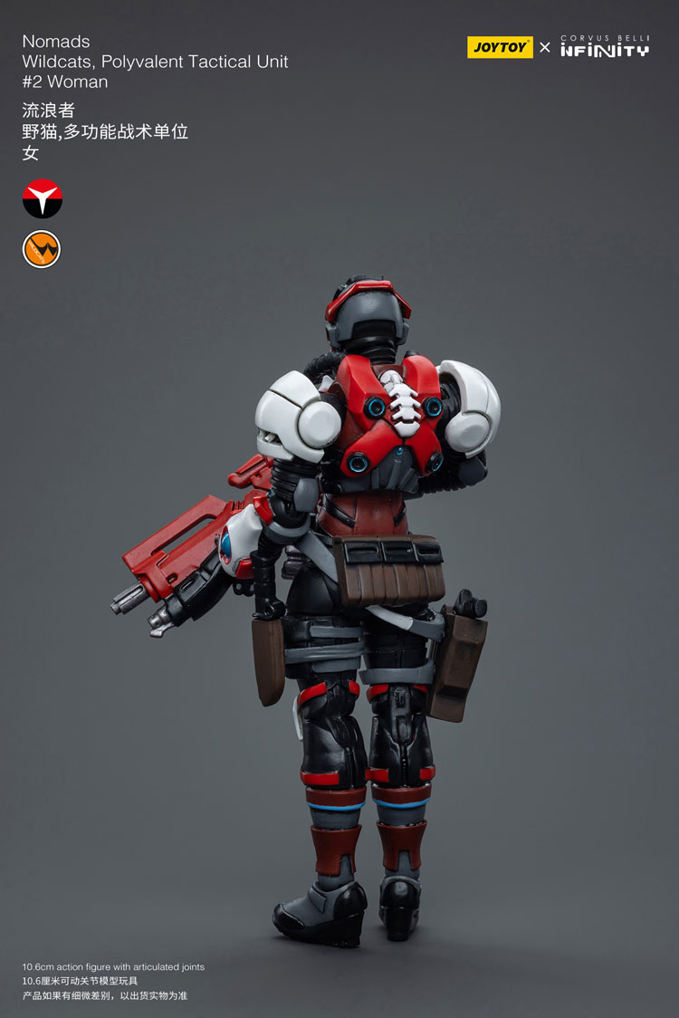 Nomads Wildcats, Polyvalent Tactical Unit #2 Woman - view 2