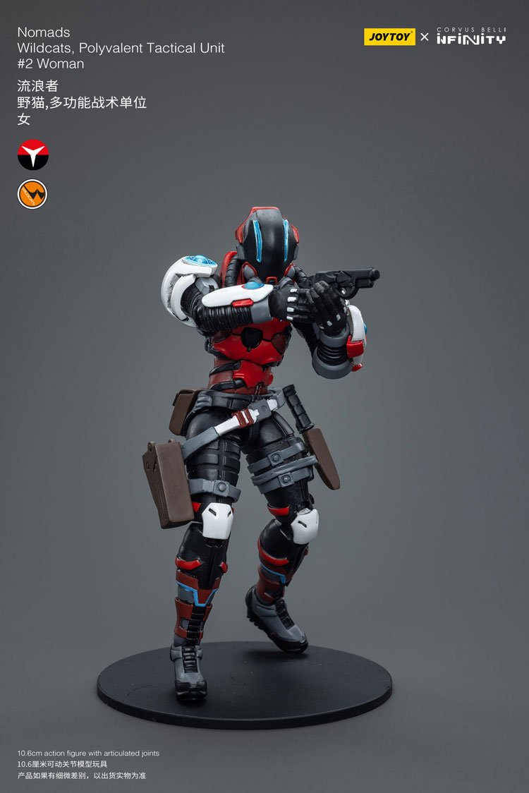 Nomads Wildcats, Polyvalent Tactical Unit #2 Woman - view 7