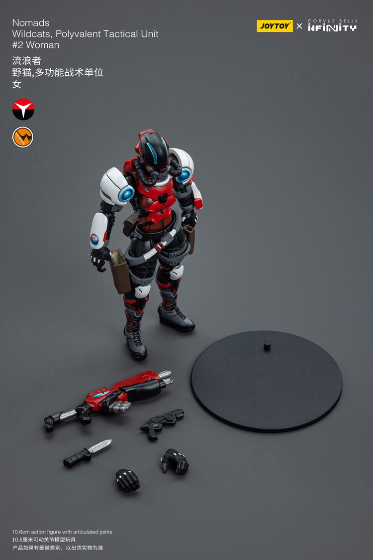 Nomads Wildcats, Polyvalent Tactical Unit #2 Woman - view 8