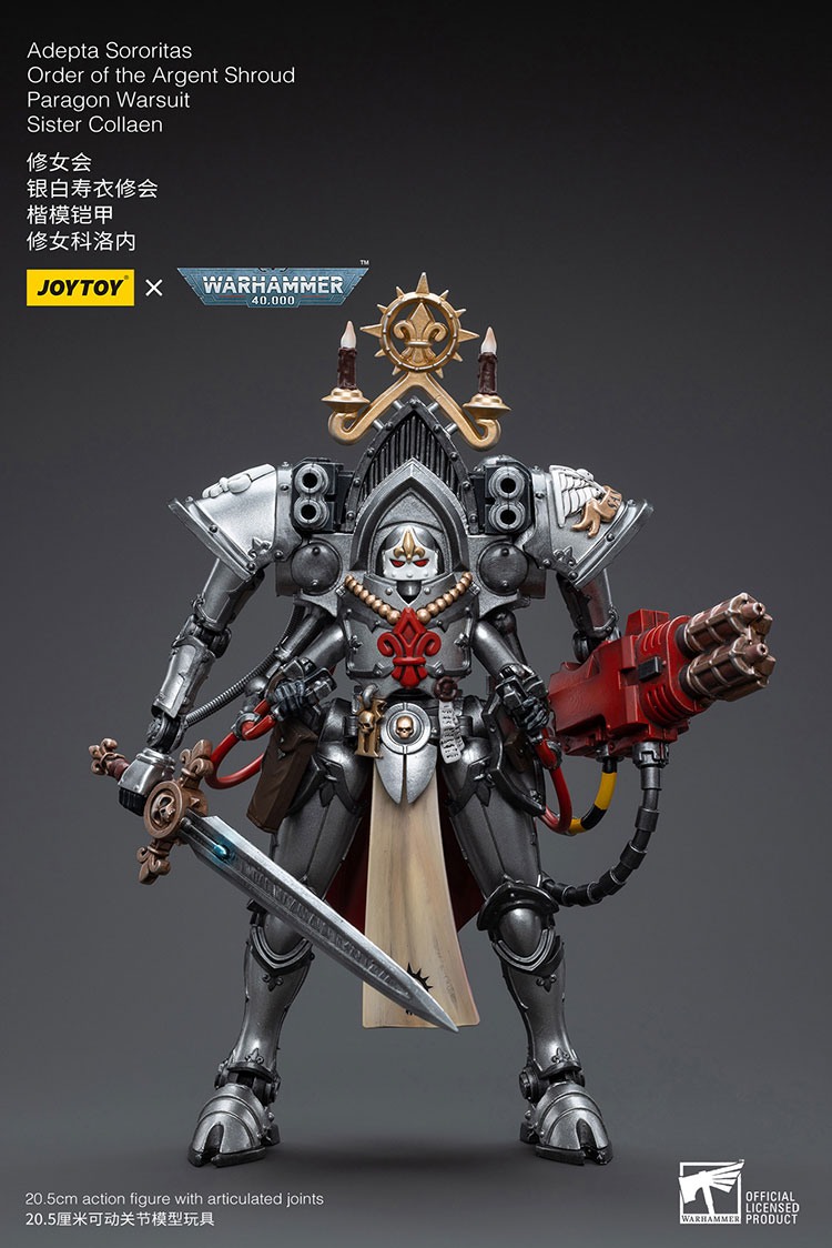 Adepta Sororitas Order of the Argent Shroud Paragon Warsuit Sister Collaen - main product image