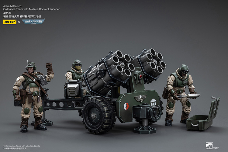 Astra Militarum Ordnance Team with Malleus Rocket Launcher - main product image