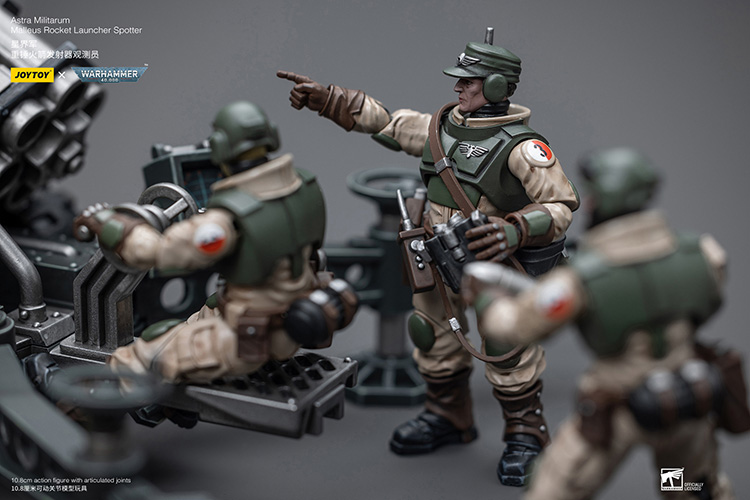 Astra Militarum Ordnance Team with Malleus Rocket Launcher - view 14