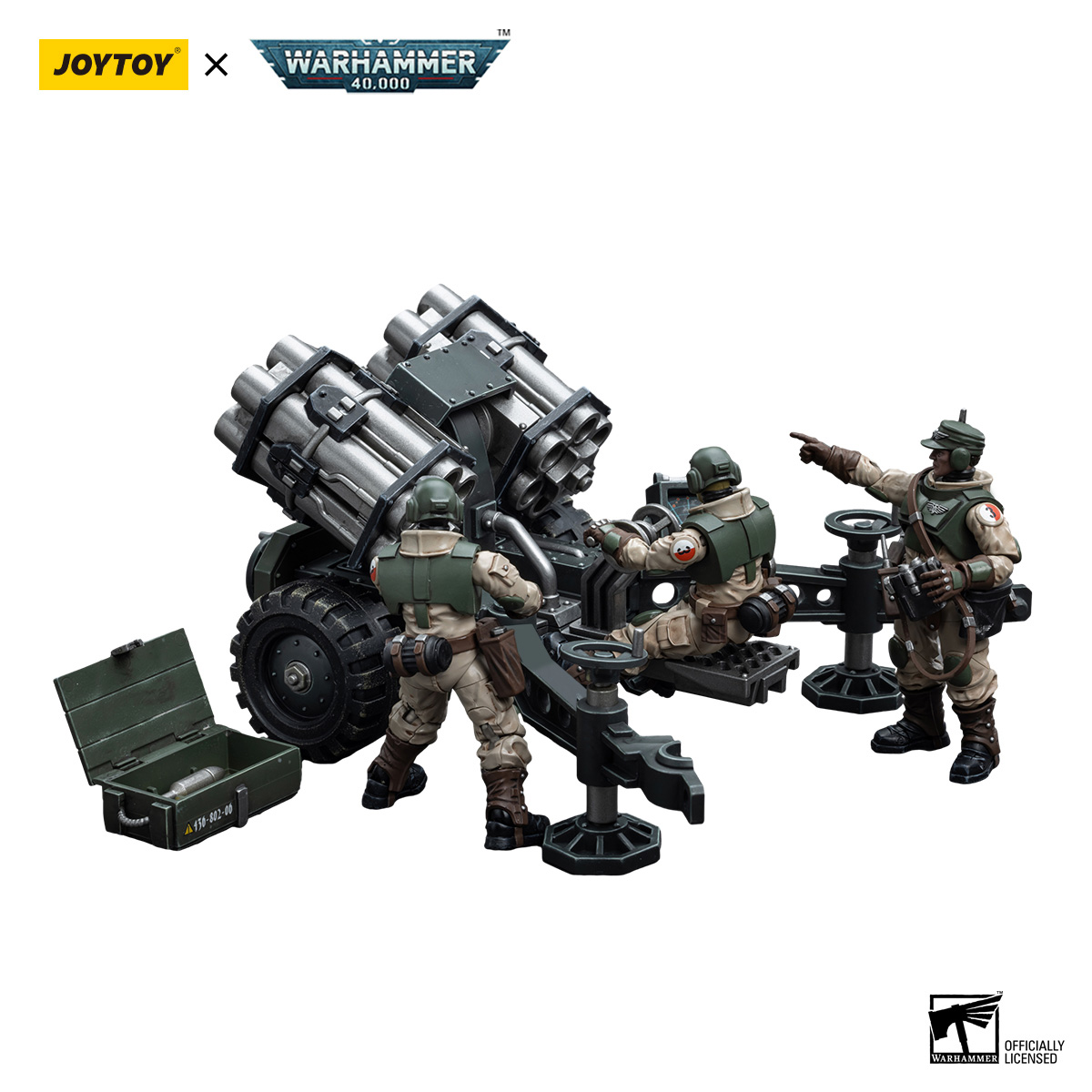 Astra Militarum Ordnance Team with Malleus Rocket Launcher - view 23