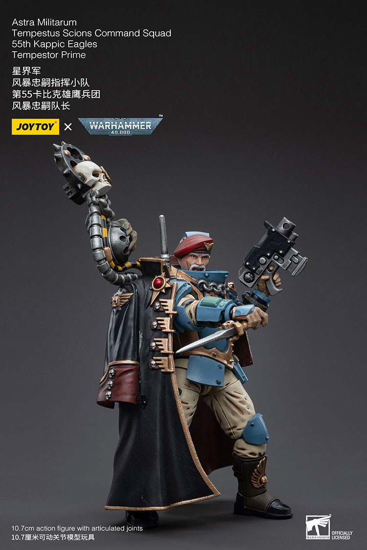 Astra Militarum Tempestus Scions Command Squad 55th Kappic Eagles Tempestor Prime - view 5