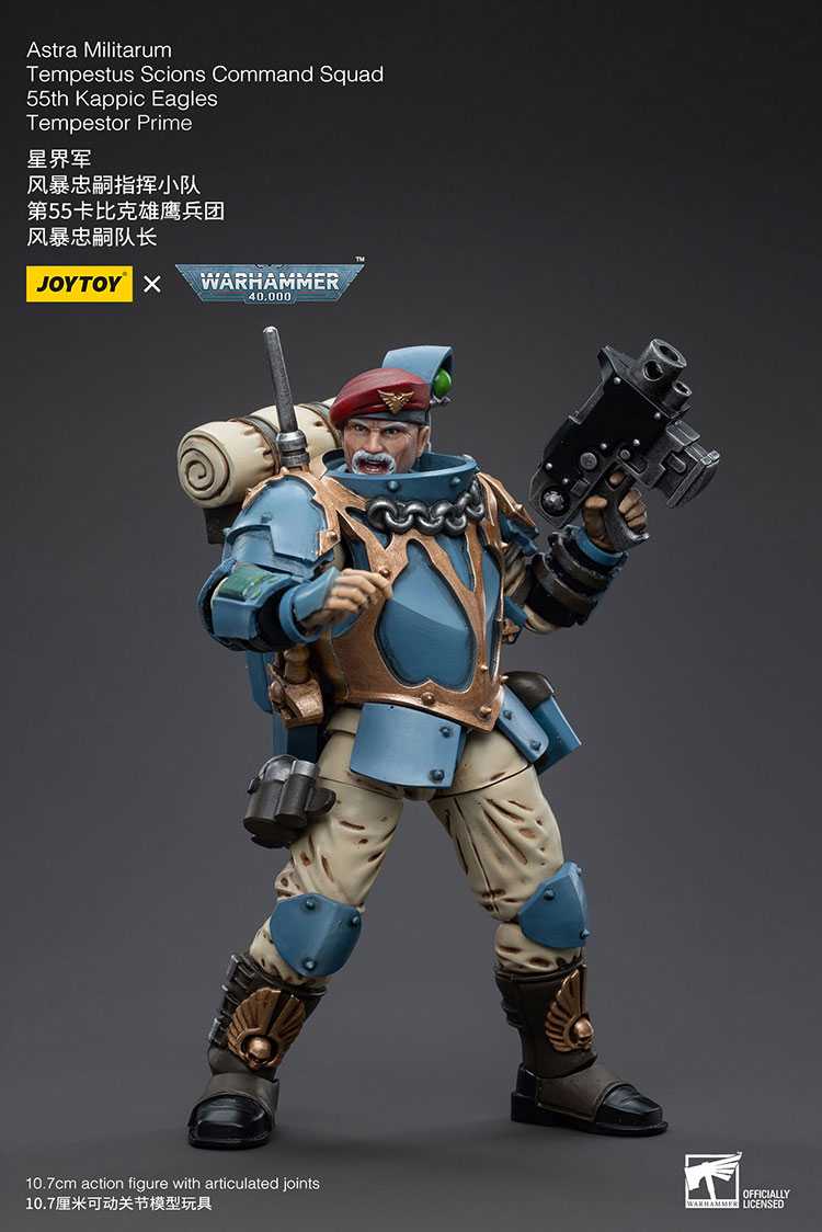 Astra Militarum Tempestus Scions Command Squad 55th Kappic Eagles Tempestor Prime - view 7