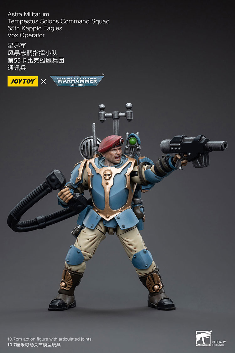Astra Militarum Tempestus Scions Command Squad 55th Kappic Eagles Vox Operator - view 6