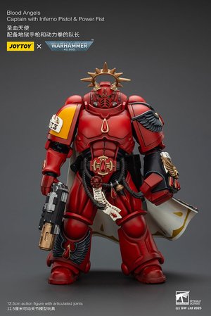 Blood Angels Captain with Inferno Pistol & Power Fist - Premium action figure - $54.99