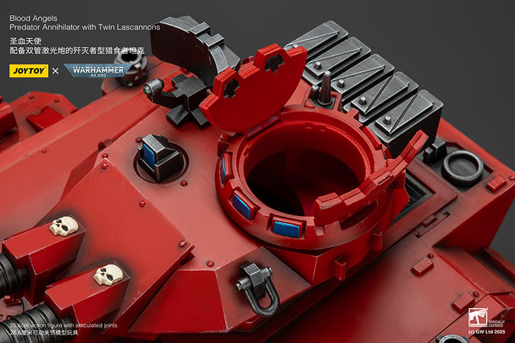 Blood Angels Predator Annihilator with Twin Lascannons - view 16