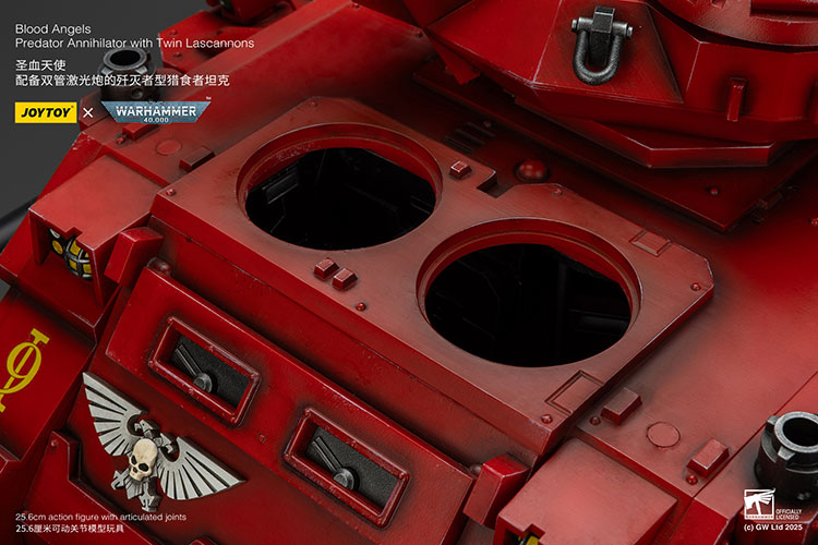 Blood Angels Predator Annihilator with Twin Lascannons - view 19