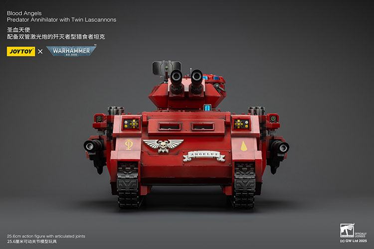 Blood Angels Predator Annihilator with Twin Lascannons - view 2