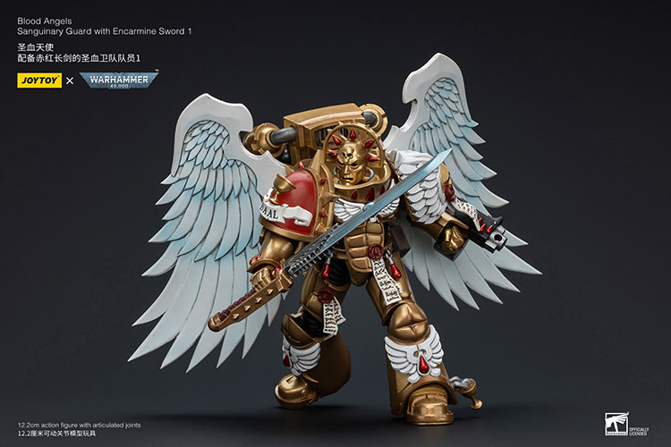 Blood Angels Sanguinary Guard with Encarmine Sword 1 - view 3