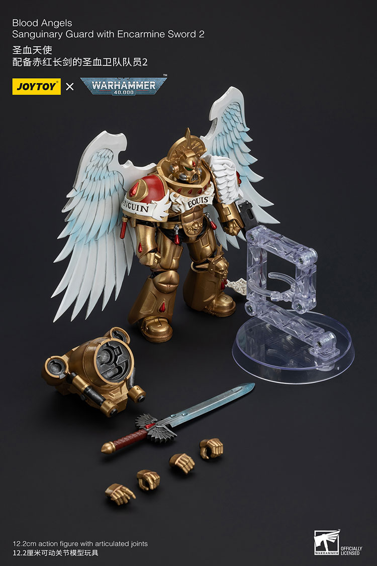 Blood Angels Sanguinary Guard with Encarmine Sword 2 - view 6