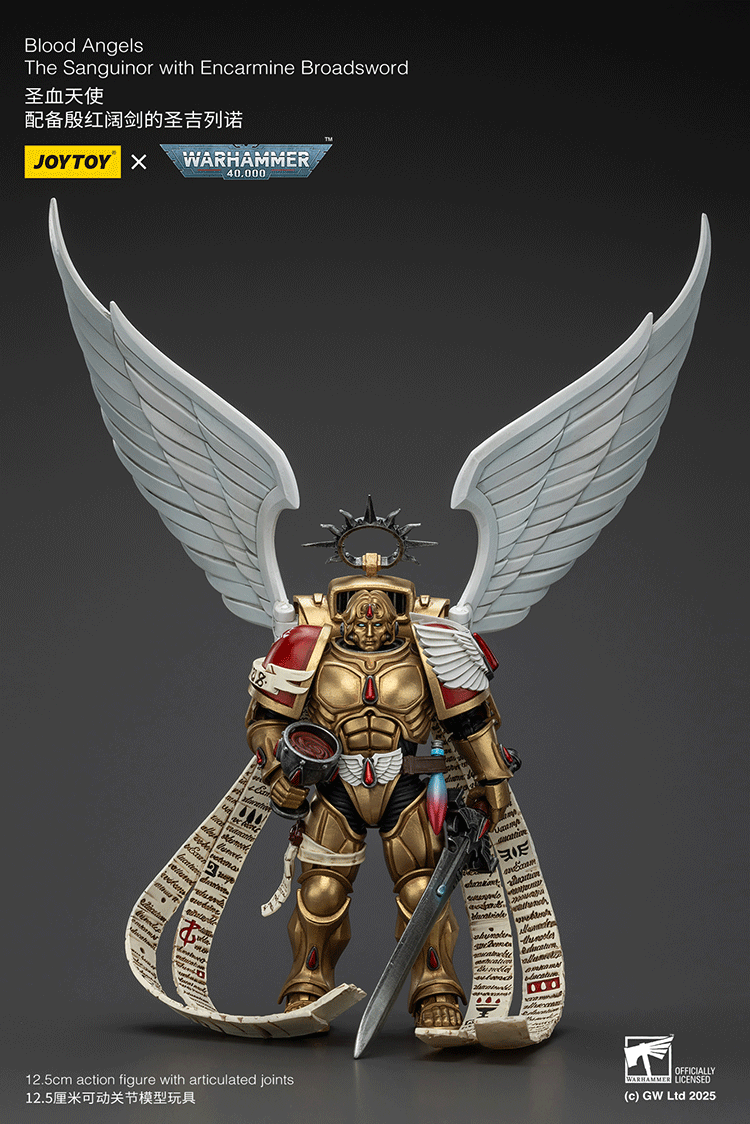 Blood Angels The Sanguinor with Encarmine Broadsword - view 2