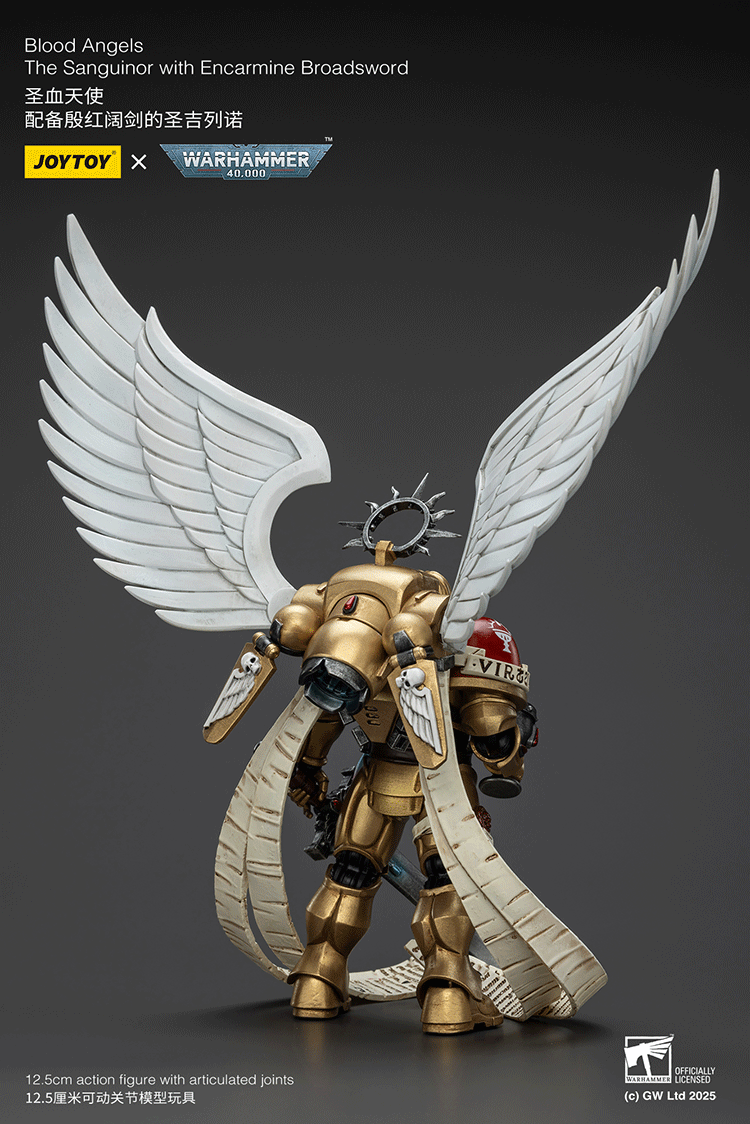 Blood Angels The Sanguinor with Encarmine Broadsword - view 4
