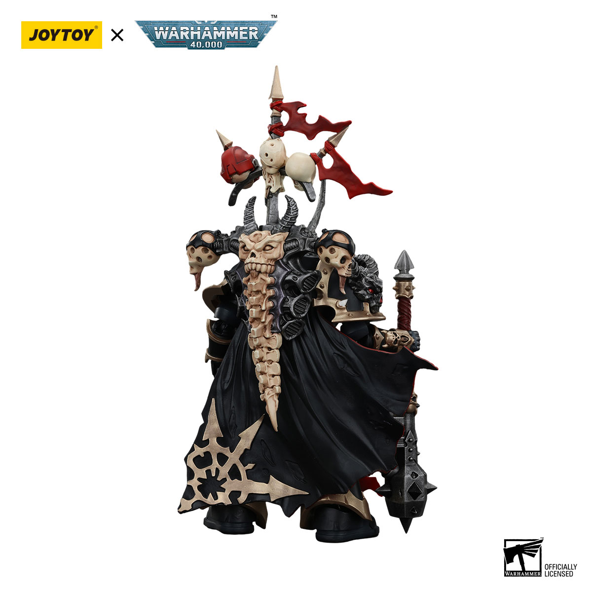 Chaos Space Marines Black Legion Chosen Champion with bolter and power maul - view 14