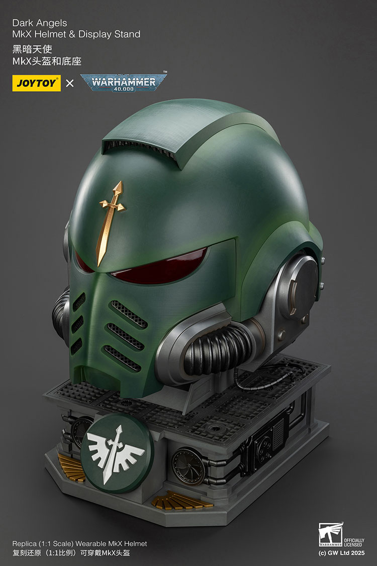 Dark Angels MkX Helmet & Display Stand - view 6