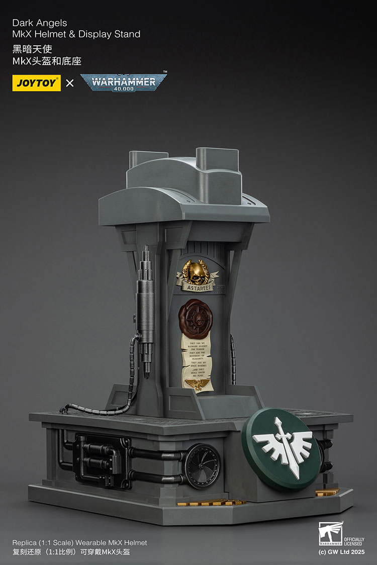 Dark Angels MkX Helmet & Display Stand - view 15
