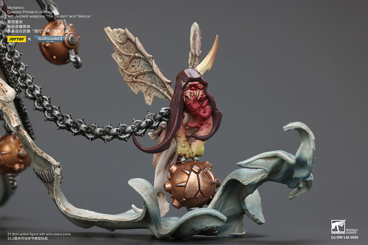 Mortarion， Daemon Primarch of Nurgle with Ancient weapons‘The Lantern' and ‘Silence' - view 17