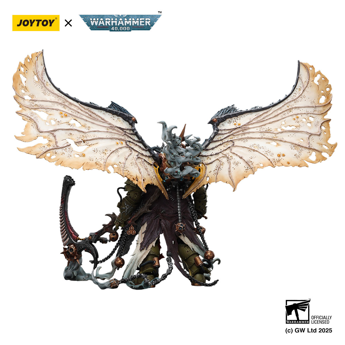 Mortarion， Daemon Primarch of Nurgle with Ancient weapons‘The Lantern' and ‘Silence' - view 26