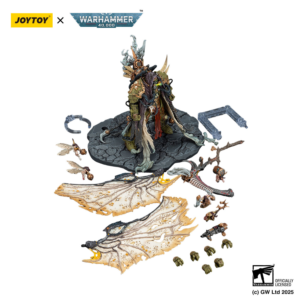 Mortarion， Daemon Primarch of Nurgle with Ancient weapons‘The Lantern' and ‘Silence' - view 29
